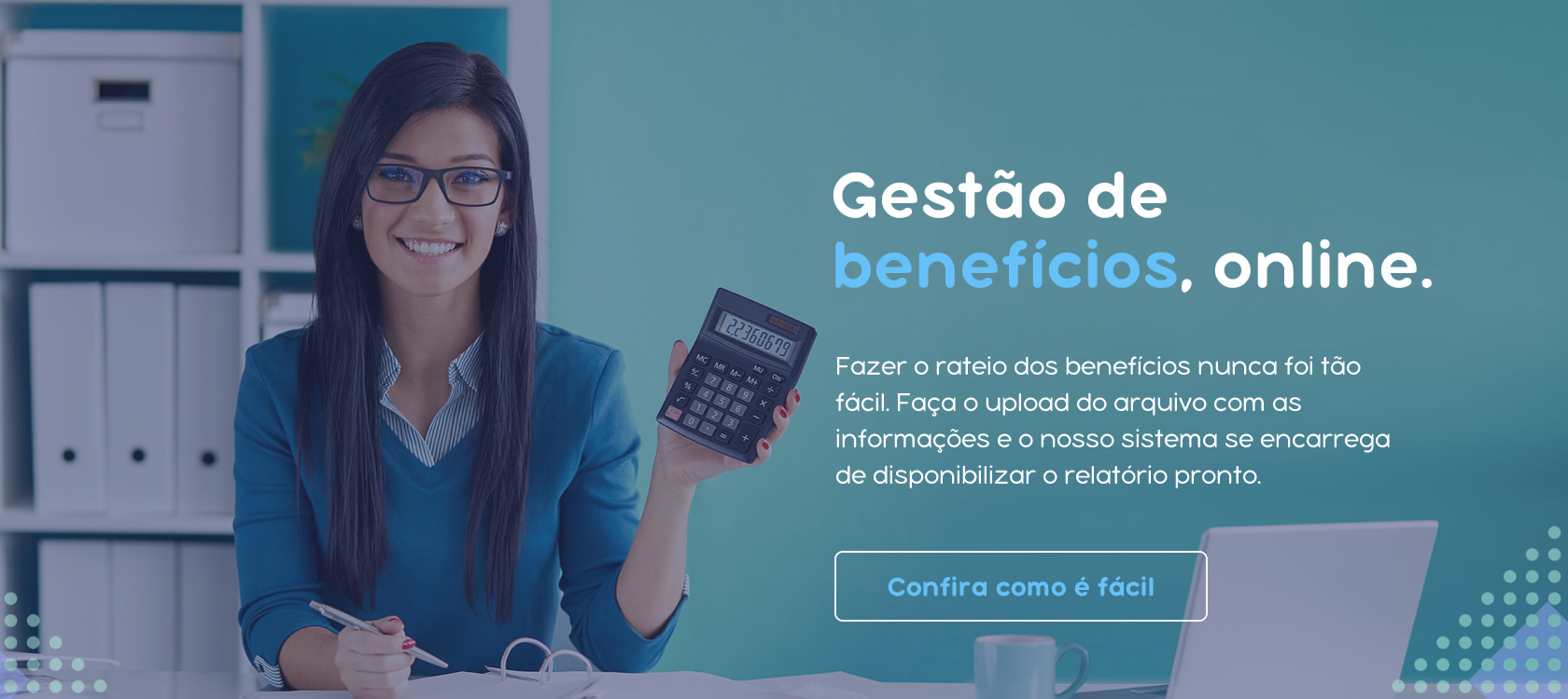 Gesto de benefcios, online.